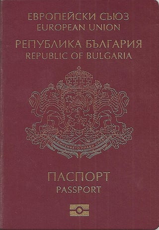 Front Cover of Bulgaria