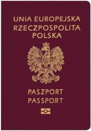 Front Cover of Poland Passport: Front Cover of Poland Passport: