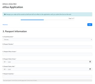 Passport Information