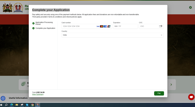 Complete Your Application With