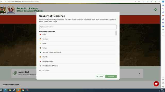 Country Of Residence
