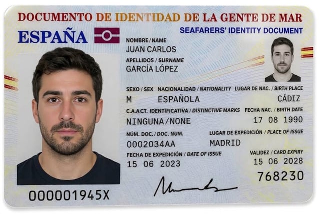Identificación de Tripulación – Tripulación Marítima
