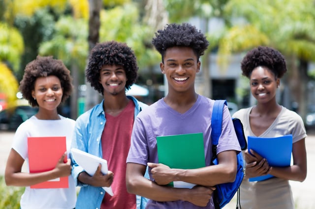 International students studying in Kenya