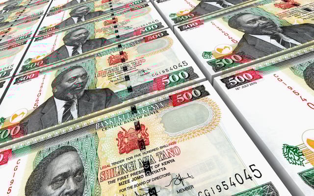 Kenyan 500 Shilling Currency Notes