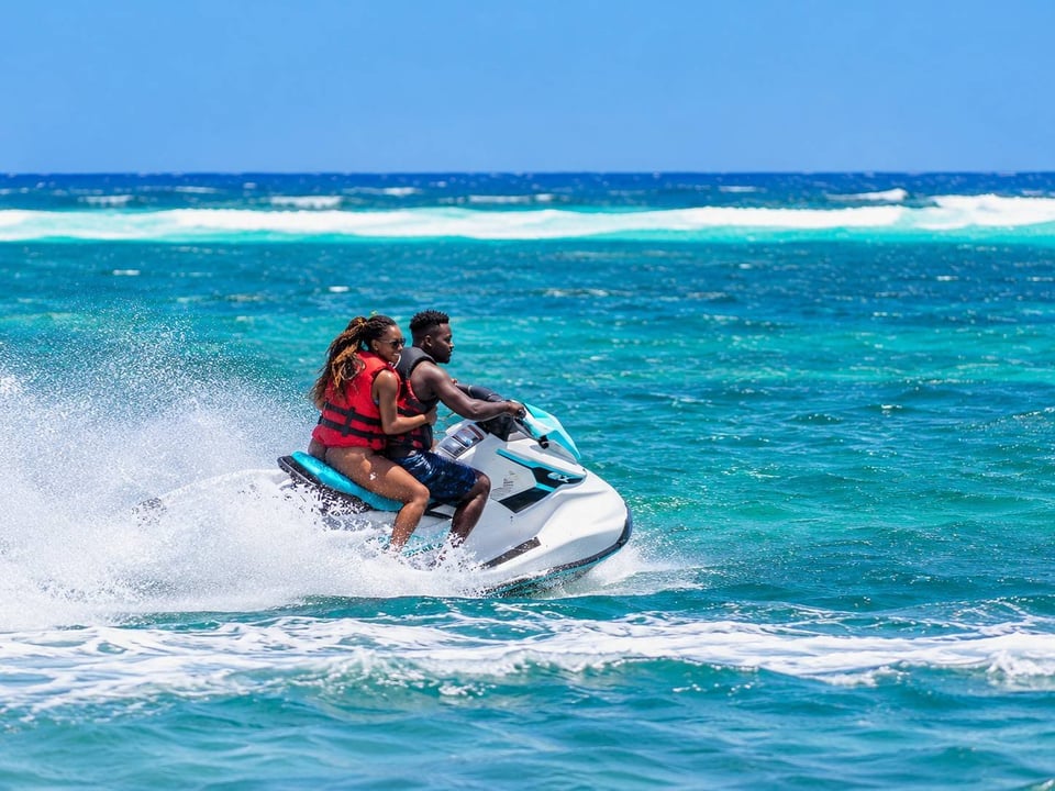Jet Skiing Activity In Diani Beach