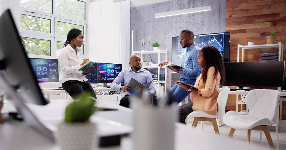 Business Team Meeting In The Office