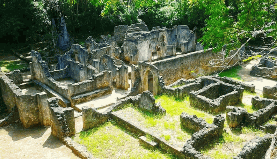 Explore the Gedi Ruins