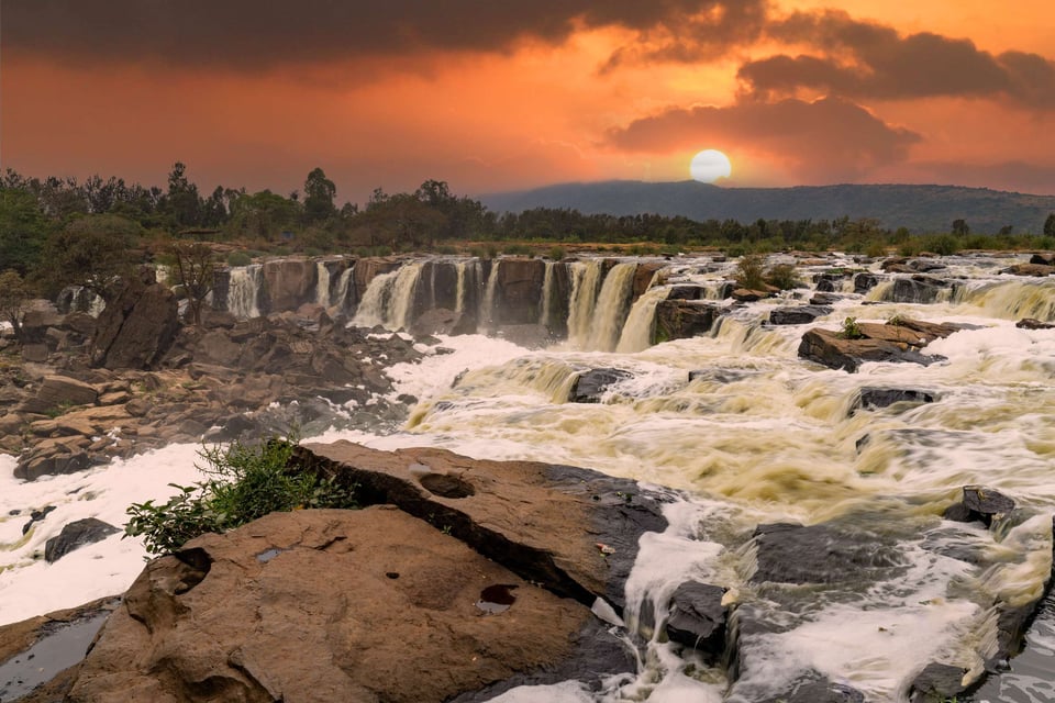 Fourteen Falls Waterfall Thika Kenya