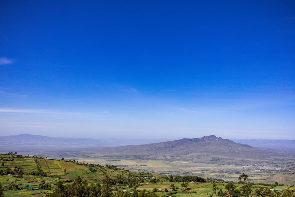 Mount Longonot Volcano Great Rift Valley
