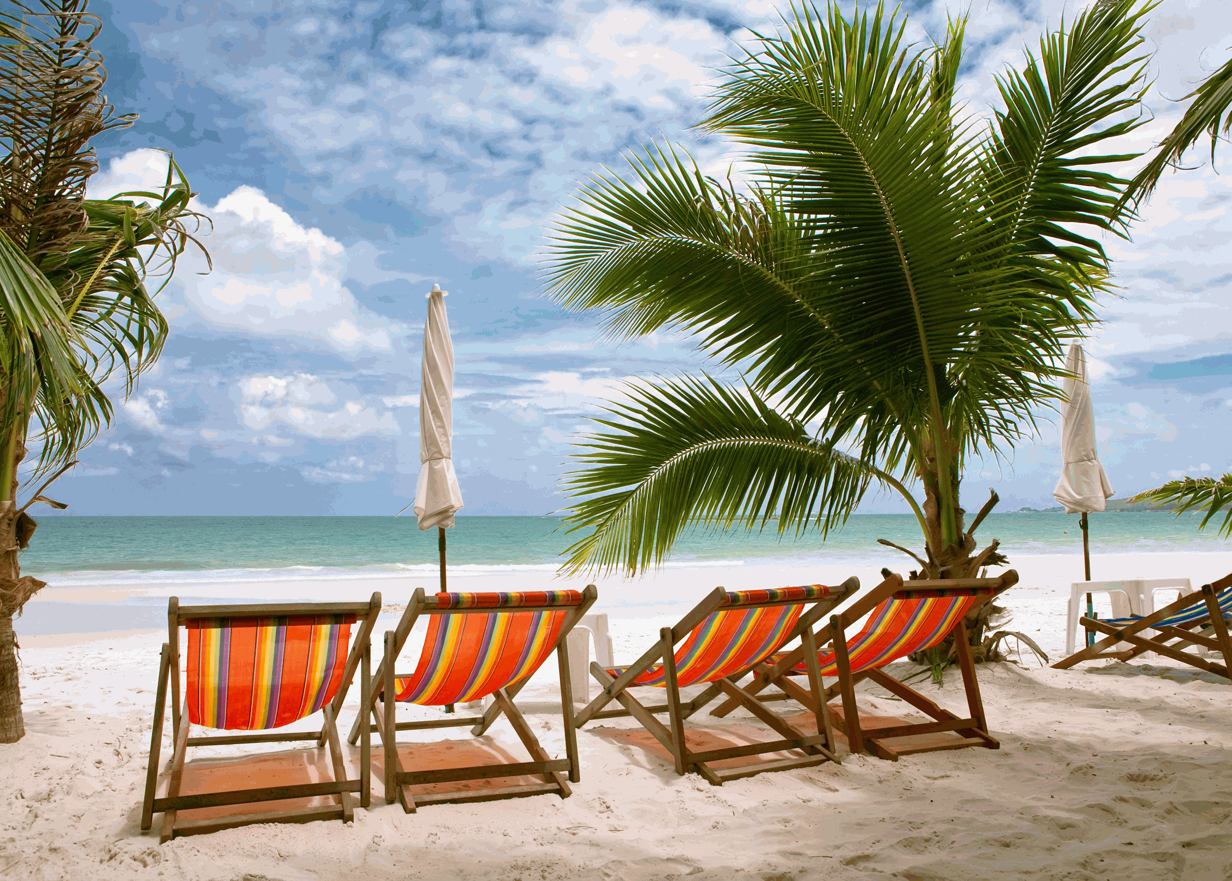 Beach Relaxation in Mombasa
